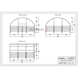Zadaszone zagrody dla koni.
Zadaszone zagrody dla koni CT2020 to najwyższej jakości pomieszczenia, przeznaczone do schronienia bydła, koni, kóz, krów, alpak, owiec, świń i innych zwierząt gospodarskich. Rama wiaty pastwiskowej wykonana jest z ocynkowanych ogniowo rur stalowych, które wytrzymują ekstremalne warunki pogodowe, a plandeka jest wykonana z PVC 750 g.

Zagrody dla bydła, koni nie mają wewnętrznych słupów w swojej konstrukcji, dzięki czemu w 100% wykorzystują dostępną przestrzeń wewnętrzną. Namiot pastwiskowy jest łatwy do zmontowania, dzięki czemu hodowcy koni, krów owiec doceniają ten produkt za mobilność. W każdej chwili można wiatę pastwiskową przenieść w inna część pastwiska, jest to bardzo łatwe.Вольер для животных 6x6 м CT2020