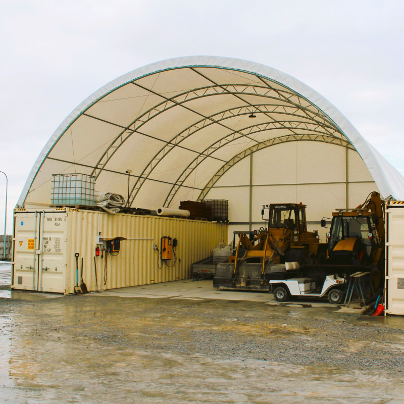 Corturi containere cadru dublu 12x12 m C4040S