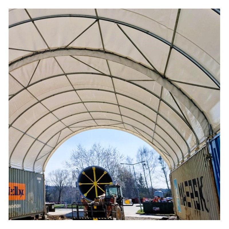 Abris pour conteneurs C4060 12x18 m