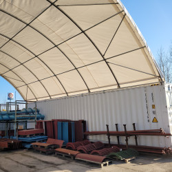 Zadaszenia konteneroweZadaszenie kontenerowe C4020QH 12×6 m Zadaszenia konteneroweZadaszenie kontenerowe C4020QH 12×6 m