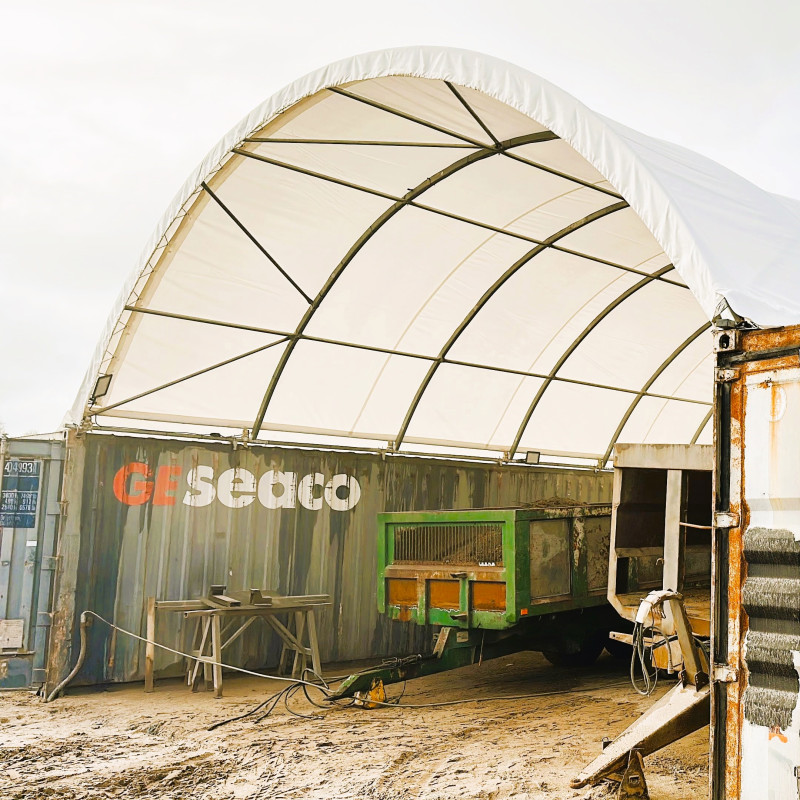 Container shelters C3020QH 9×6 m