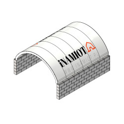 Container shelters C2620 8x6 m