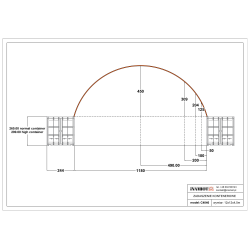 Zadaszenie kontenerowe C4040QH 12×12 mZadaszenia kontenerowe Zadaszenie kontenerowe C4040QH 12×12 mZadaszenia kontenerowe