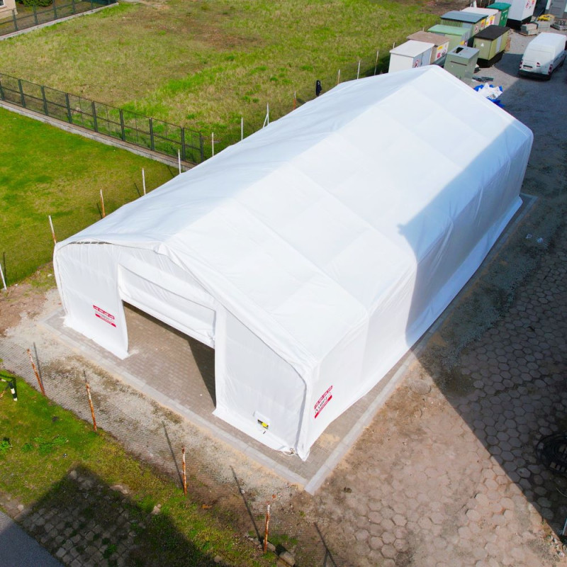 Abri chapiteaux de stockage 10x18,30 m GS336017