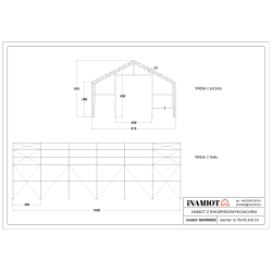 Tenda za skladištenje 9,15 x 18,30 m GS3060209,15 x 18,30 m skladišni šator GS306020
Šator za skladištenje GS306020 dimenzija 9,15 x 18,30 m savršeno je rješenje za sve koji traže čvrst, svestran i jednostavan za montažu prostor za skladištenje koji je odmah dostupan. Zahvaljujući svom ergonomskom dizajnu, skladišna dvorana u obliku šatora idealna je za upotrebu kao skladište robe, prostor za pohranu opreme, proizvodna dvorana ili skladišni prostor za sirovine i poluproizvode.Njegova praktičnost i visoka kvaliteta materijala korištenih u proizvodnji čine ga idealnim izborom za proizvodne i građevinske tvrtke, poljoprivrednike, kao i vlasnike manjih poduzeća kojima je potreban dodatni prostor za pohranu.
 