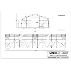 Namiot magazynowy 15.24 x 30.50  m GS5010020Hale i Namioty magazynowe Namiot magazynowy 15.24 x 30.50  m GS5010020Hale i Namioty magazynowe
