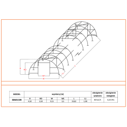 Hala Łukowa 306515R 9.15×20 mHale i namioty magazynowe dla rolnictwa Hala Łukowa 306515R 9.15×20 mHale i namioty magazynowe dla rolnictwa