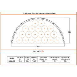 Hale łukowe 5010025R 15,25×30,5 m Hale łukowe 5010025R 15,25×30,5 m