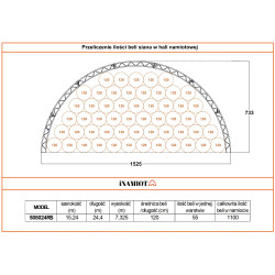 Hale łukowe 5012025R 15,25×36,6 m Hale łukowe 5012025R 15,25×36,6 m