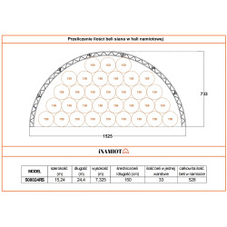 Hale łukowe 5012025R 15,25×36,6 m Hale łukowe 5012025R 15,25×36,6 m