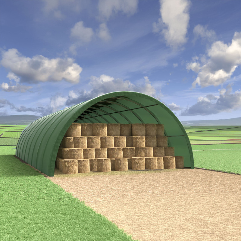 Halls and storage tents for agriculture