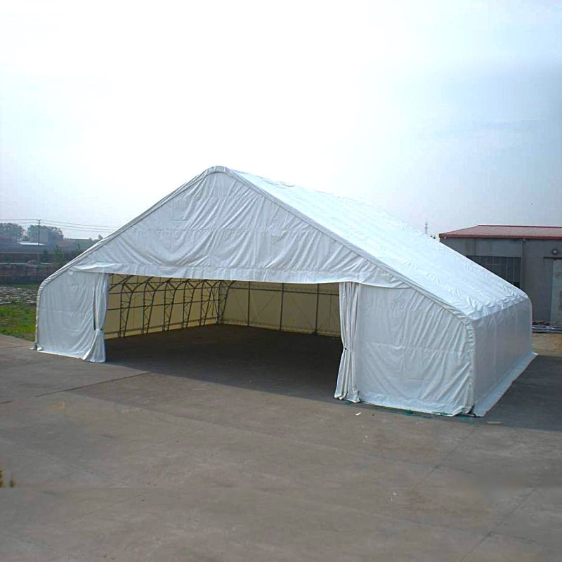 Tented aircraft hangars