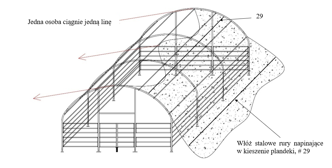 Zagrody dla zwierząt 8x8m