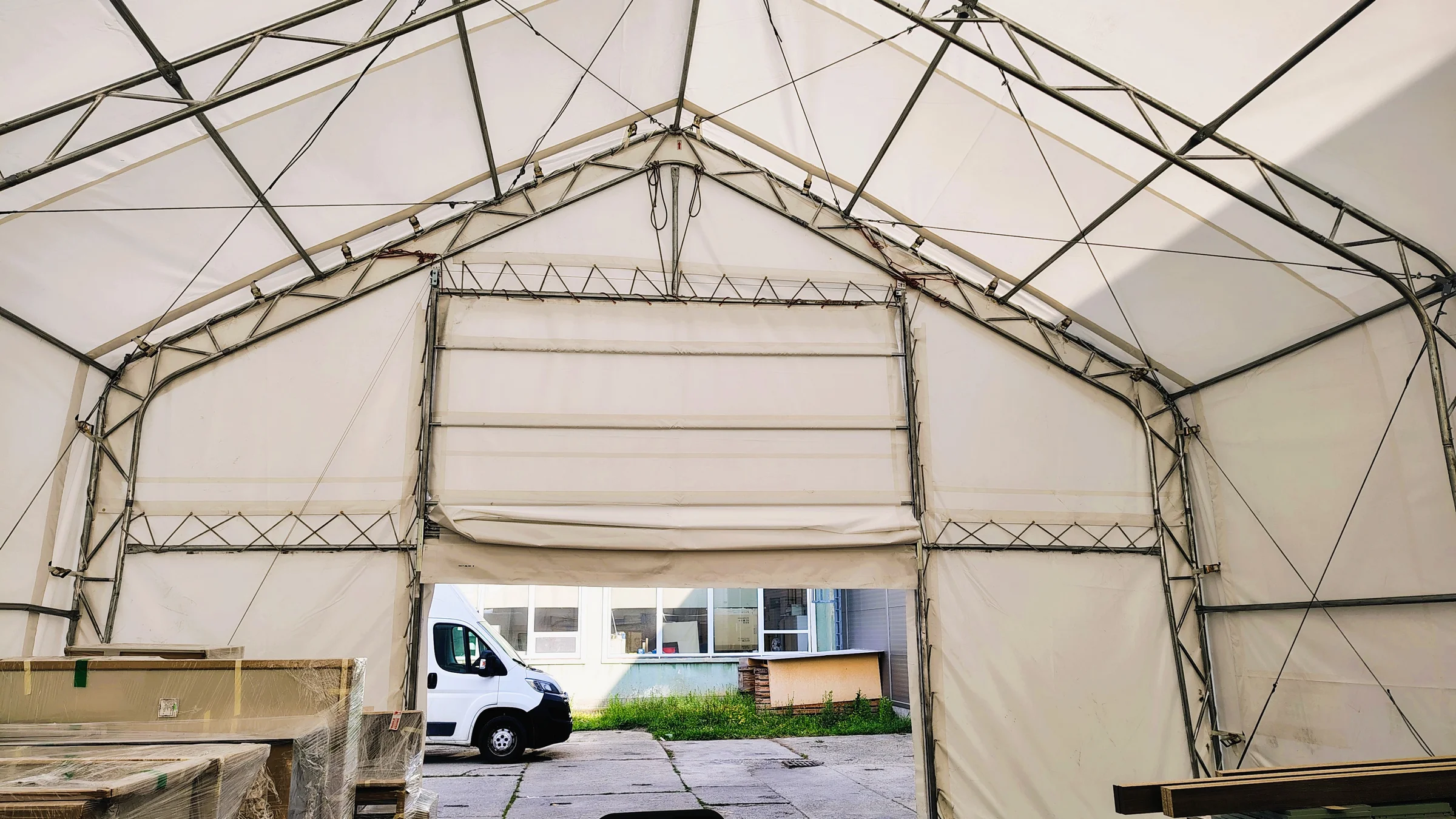 Hala namiotowa magazynowa