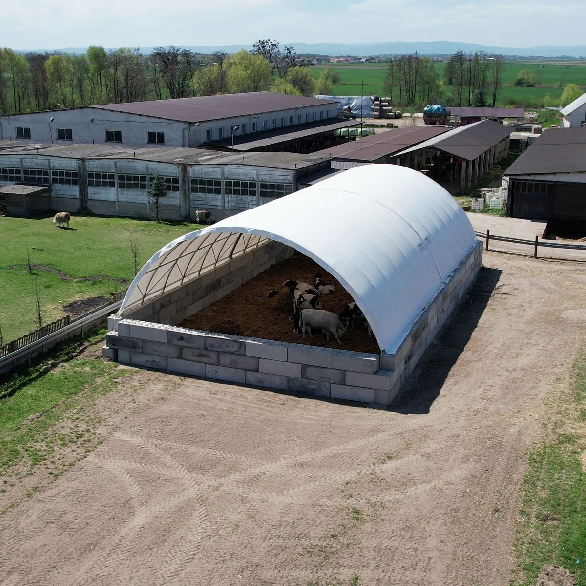 Obora namiotowa 12x24 m