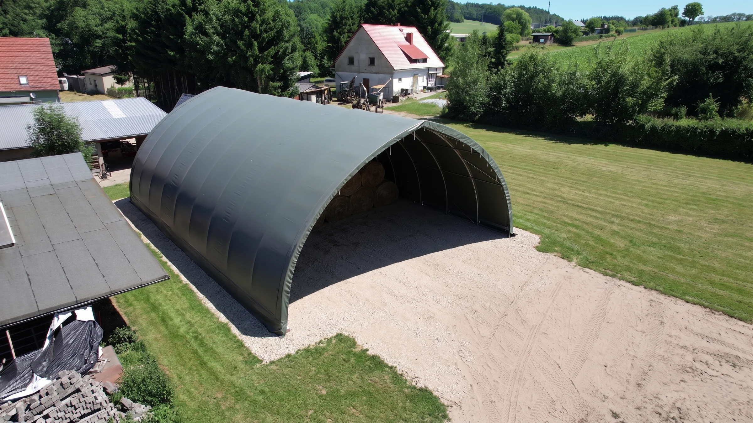 Hala łukowa 12x18 m