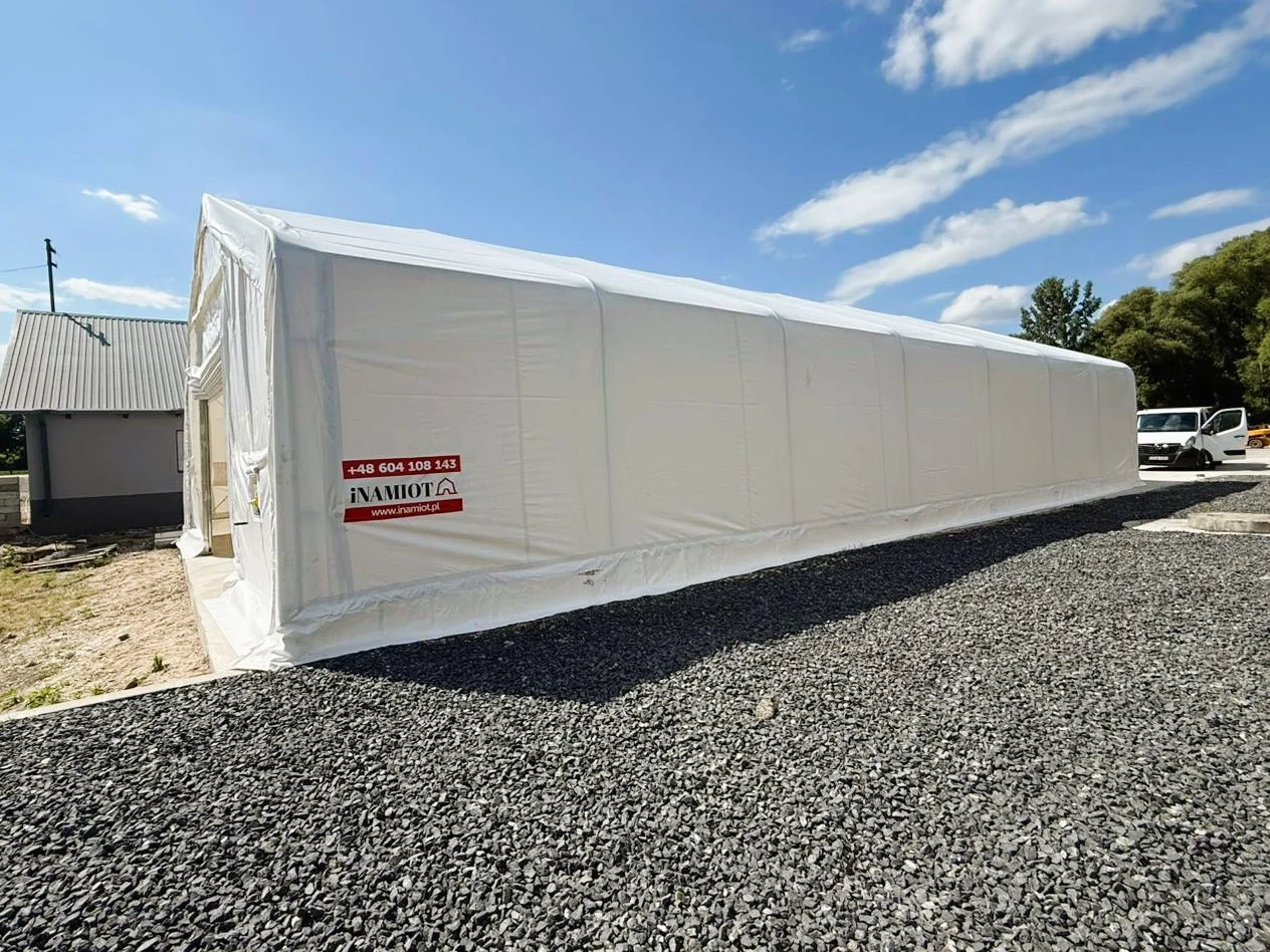 hala namiotowa 10x21 m Węgry