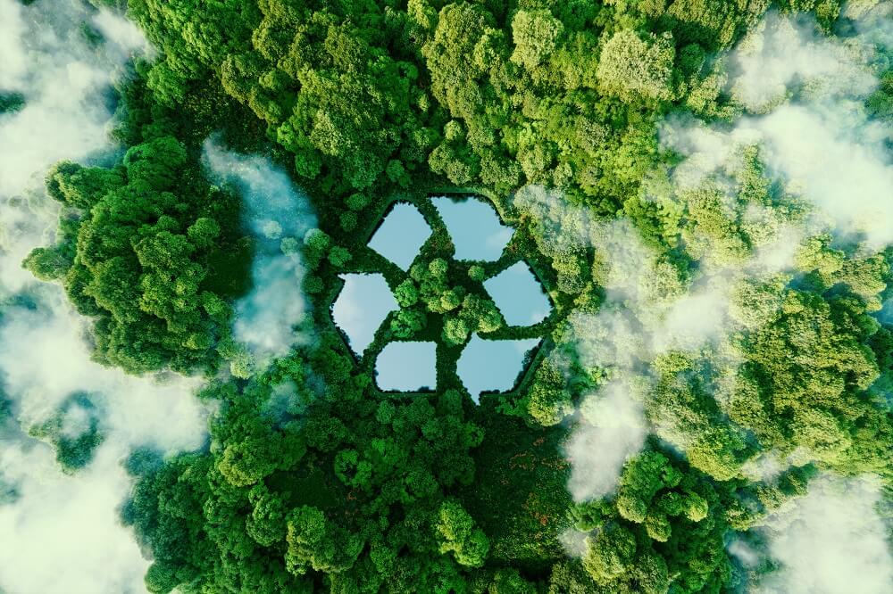 Zadaszenie kontenerowe w recyklingu odpadów