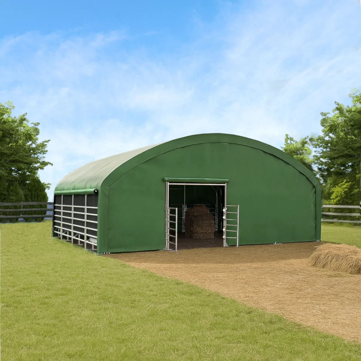 Vorderwand für Weidezelt 10x10 m